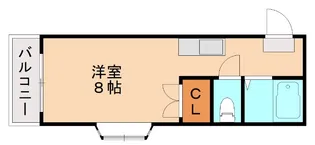 ピアコート長者原A【106号室】の間取り