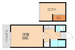 アーデンハイム志免【105号室】の間取り