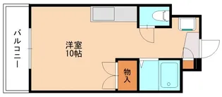 セレス篠栗【507号室】の間取り