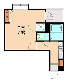 スカイライフ若宮【305号室】の間取り