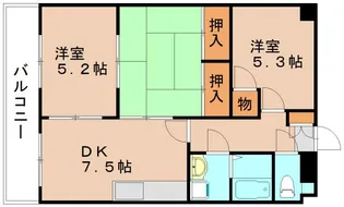 フレセント21【2階】の間取り