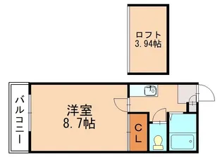 サンコート原町【105号室】の間取り