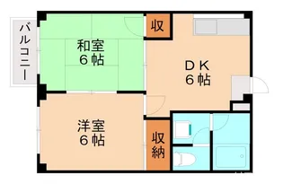 平野ハイツ【101号室】の間取り