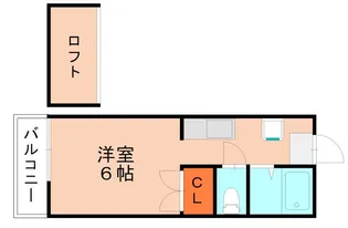 ピアコート長者原A【102号室】の間取り