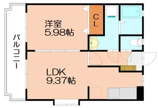 RIKOボヌール【304号室】の間取り