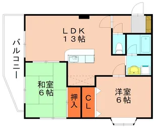 リーベンハイム【3階】の間取り