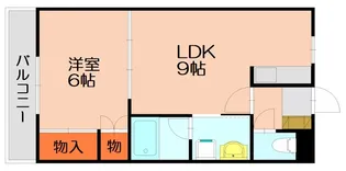 フォレスト石原【203号室】の間取り