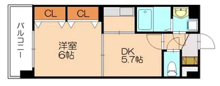 ランコントル【2階】の間取り