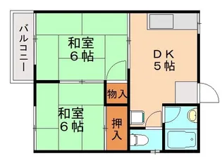 さくらハイツ【101号室】の間取り