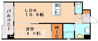 光陽マンション箱崎駅南【403号室】の間取り
