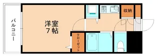 福岡県北九州市小倉北区下到津1丁目【マンション】の間取り