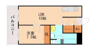 福岡県北九州市小倉北区鋳物師町【マンション】の間取り