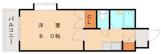 福岡県北九州市小倉北区片野新町1丁目【マンション】の間取り