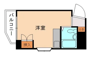 福岡県北九州市小倉北区片野3丁目【マンション】の間取り