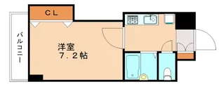 福岡県北九州市小倉北区昭和町【マンション】の間取り