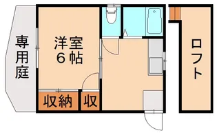 福岡県北九州市小倉南区若園3丁目【アパート】の間取り