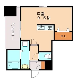 福岡県北九州市戸畑区新池1丁目【マンション】の間取り