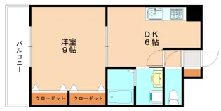 福岡県北九州市小倉南区北方2丁目【マンション】の間取り