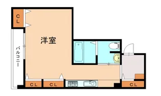 福岡県北九州市小倉南区八幡町【マンション】の間取り