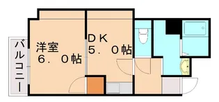 福岡県北九州市小倉北区鍛冶町2丁目【マンション】の間取り