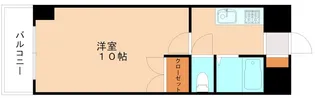福岡県北九州市小倉北区竪町1丁目【マンション】の間取り