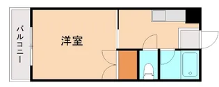 ヴィラ小島【203号室】の間取り