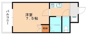 オリエンタル小倉南 壱番館【2階】の間取り