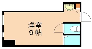 コンプレート古船場【207号室】の間取り