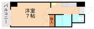 ビブレ江南【6階】の間取り