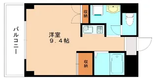 メゾン東武三萩野【6階】の間取り