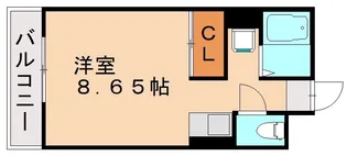 メゾン東武三萩野【7階】の間取り