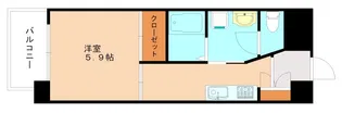 CASA・FLEUR(カーサ・フルール)【3階】の間取り