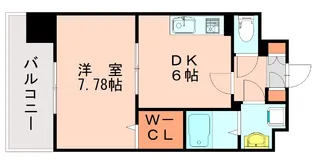 福岡県福岡市博多区豊1丁目【マンション】の間取り