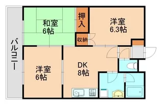 アミューズベアーI【1階】の間取り