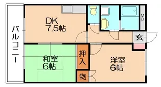 ベアハウス【202号室】の間取り