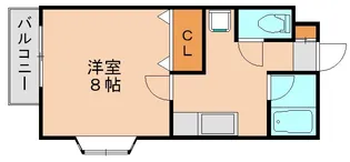 福岡県福岡市東区多の津4丁目【アパート】の間取り