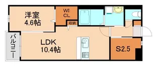 アヴァンセ志免【505号室】の間取り