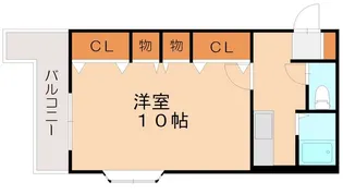 アーバンフィールド東Ⅱ【201号室】の間取り