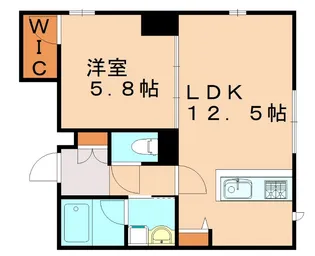 福岡県福岡市博多区空港前4丁目【アパート】の間取り