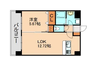 タウンズ神ノ前【302号室】の間取り