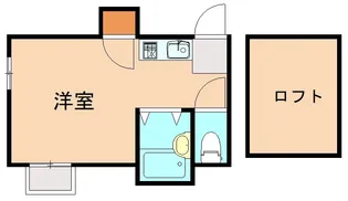 ベルレージュ博多Ⅱ【1階】の間取り
