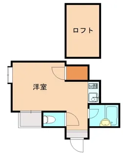 ベルレージュ博多Ⅱ【1階】の間取り
