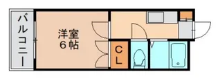 JOYハウス多の津【105号室】の間取り
