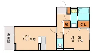 福岡県福岡市東区原田4丁目【アパート】の間取り