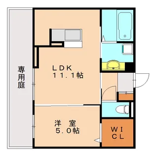 福岡県福岡市東区原田4丁目【アパート】の間取り