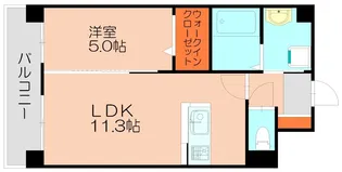 福岡県糟屋郡粕屋町大字仲原【マンション】の間取り