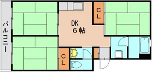 福岡県福岡市博多区吉塚5丁目【マンション】の間取り