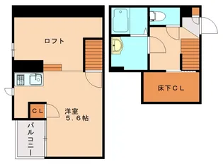 福岡県糟屋郡宇美町貴船1丁目【アパート】の間取り