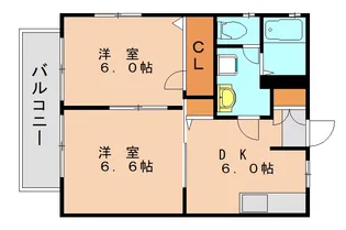 福岡県福岡市博多区東月隈5丁目【アパート】の間取り