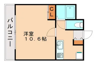 福岡県福岡市博多区吉塚4丁目【アパート】の間取り